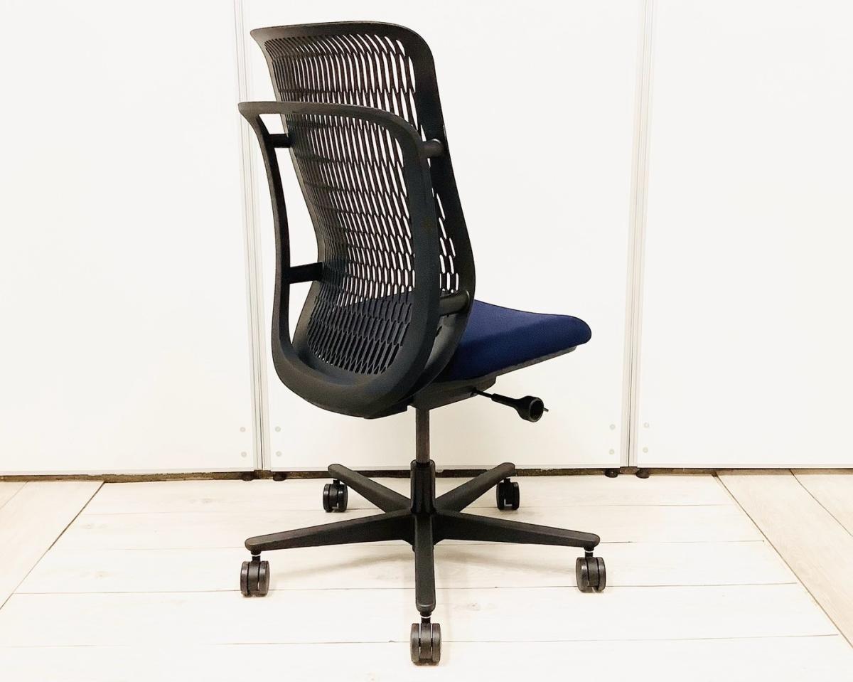 【未使用】内田洋行　ウチダ　AJチェア　ハイバック　肘なし　ブラック オフィスチェア AJCHAIR 2（エージェイ チェア 2） - オフィス