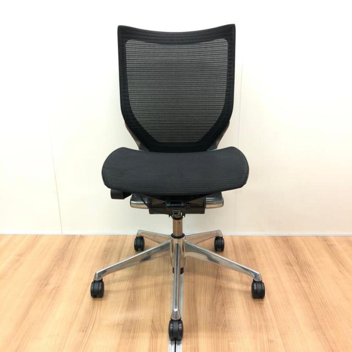 【中古 A(中古品)】Baron(バロン) CP43AR-FDH1 中古】バロンメッシュチェア CP43AR-FDH1 オカムラ/okamura 肘無