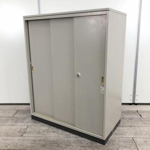 【中古】ビジネスウォールNタイプ BWN-H359F1N コクヨ（KOKUYO） ローキャビネット／引き違い