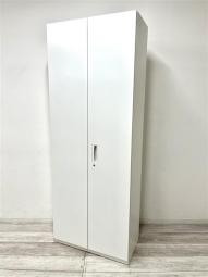 【定価約5万円】【レアな横幅800㎜サイズのハイキャビネット入荷！】■ダイシン工業/DSKシリーズ　■両開きハイキャビネット　■ホワイト