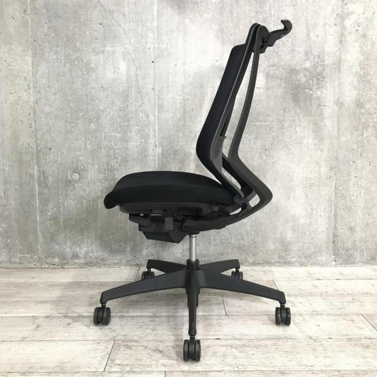 中古】デュオラ メッシュ コクヨ/KOKUYO 肘無ハイバックチェア