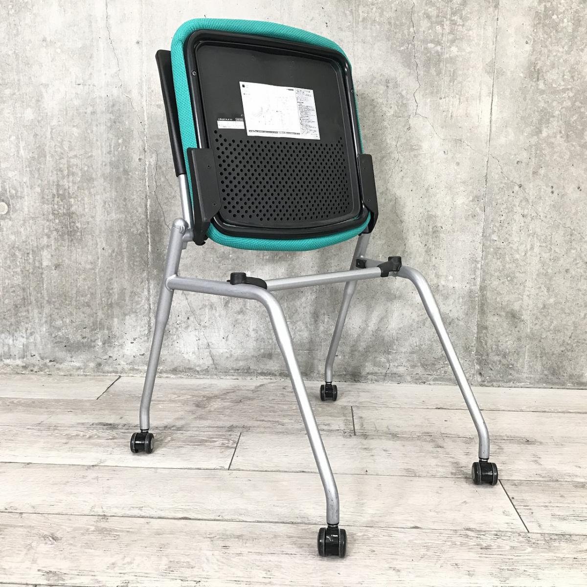 中古】プロスタック オカムラ/okamura ネスティングチェア 中古】プロスタック オカムラ/okamura ネスティングチェア