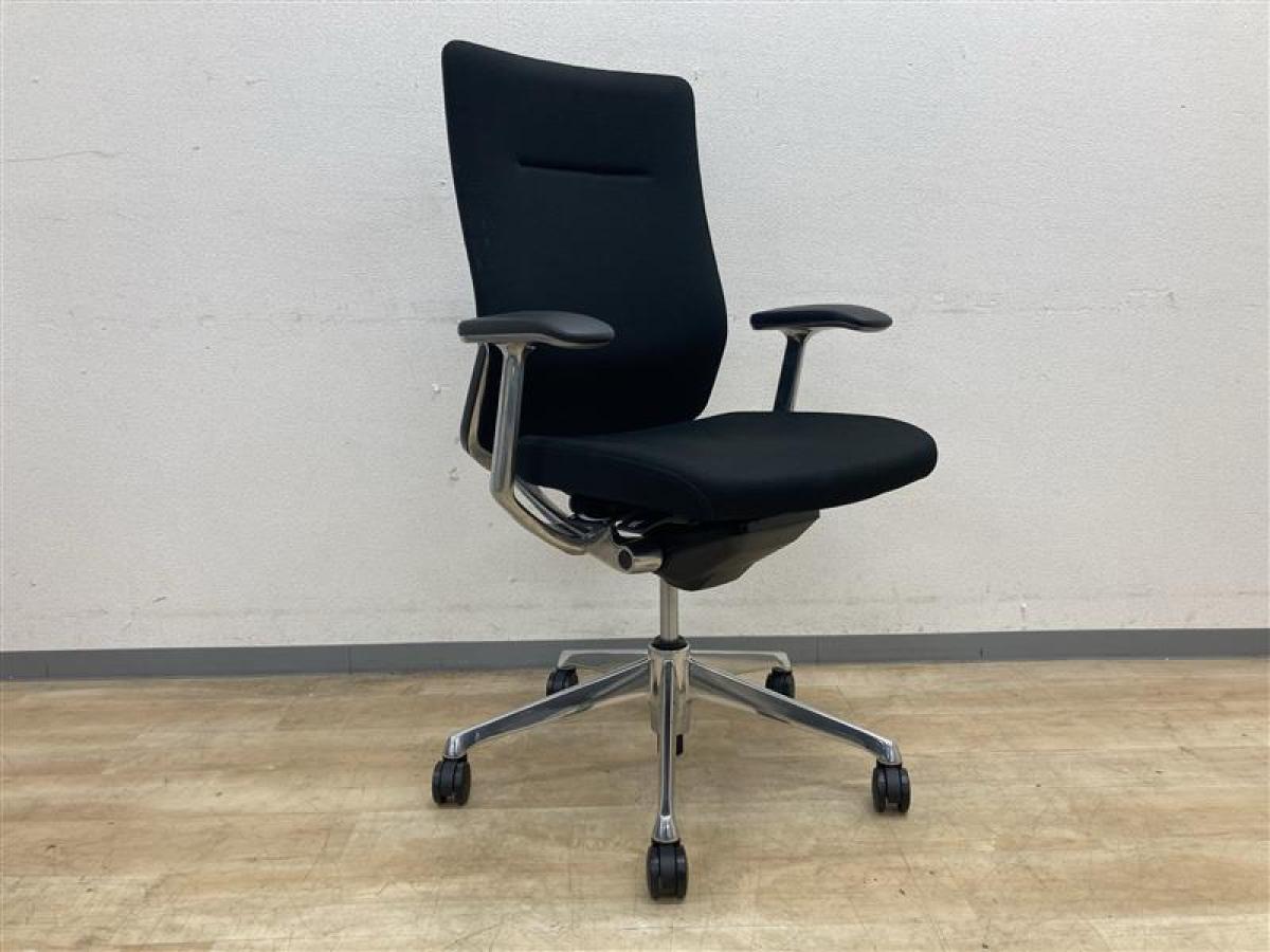 中古】コーラルチェア オカムラ/okamura 肘付ハイバックチェア 中古】コーラルチェア オカムラ/okamura 肘付ハイバックチェア