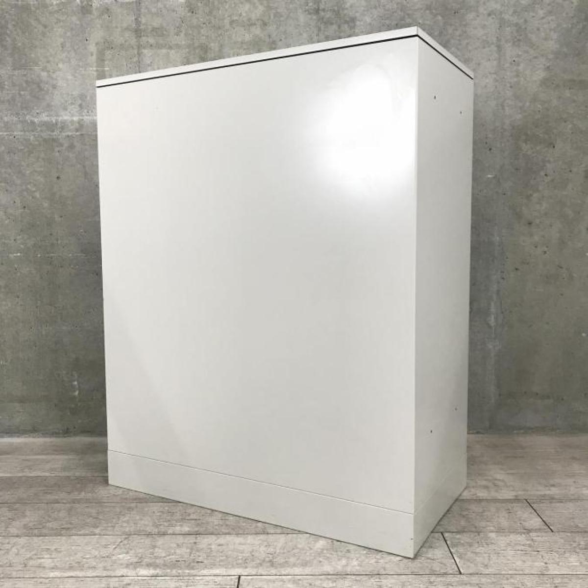 楽天市場】【中古】ローキャビネット 3段 2台セット オカムラ