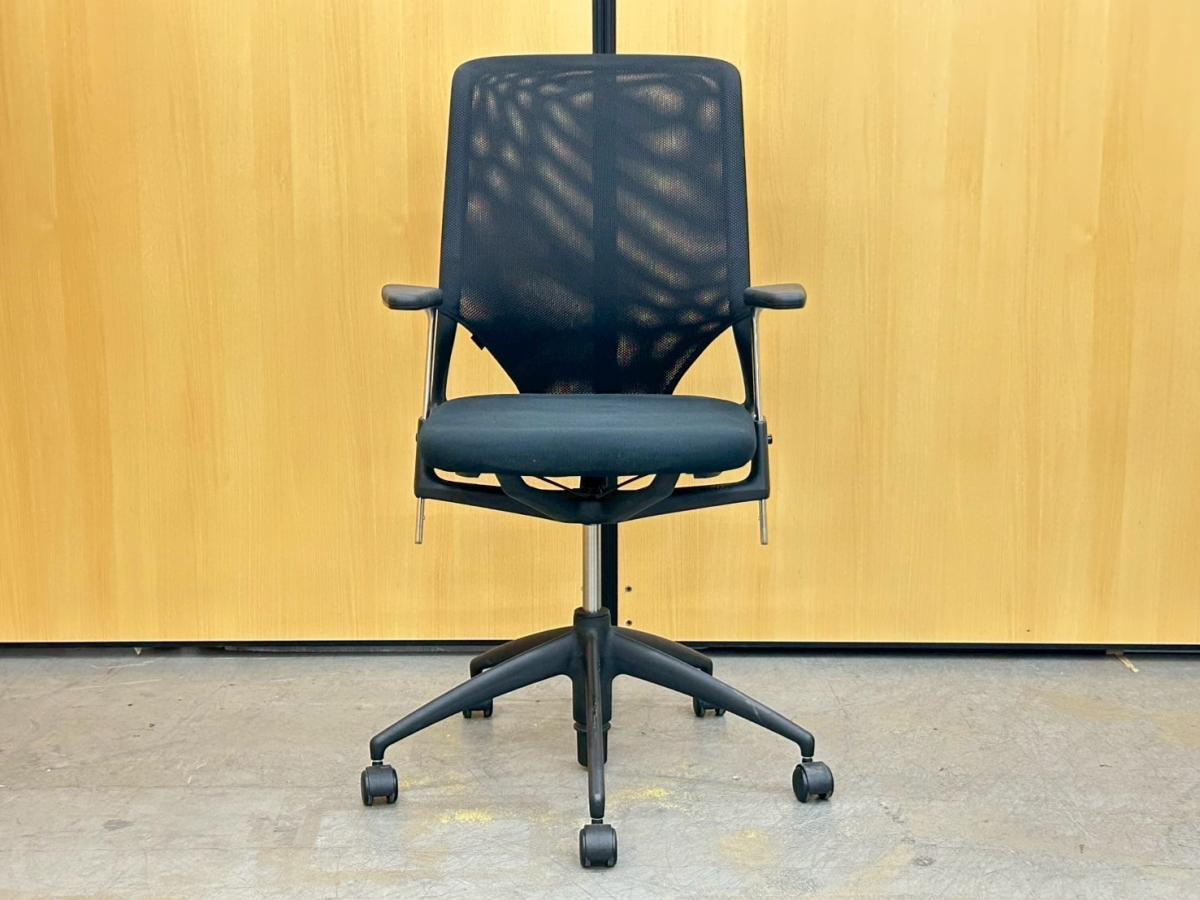 ファッション人気ブランドランキング 中古】メダ2チェア vitra/ヴィトラ 肘付ハイバックチェア デスクチェア