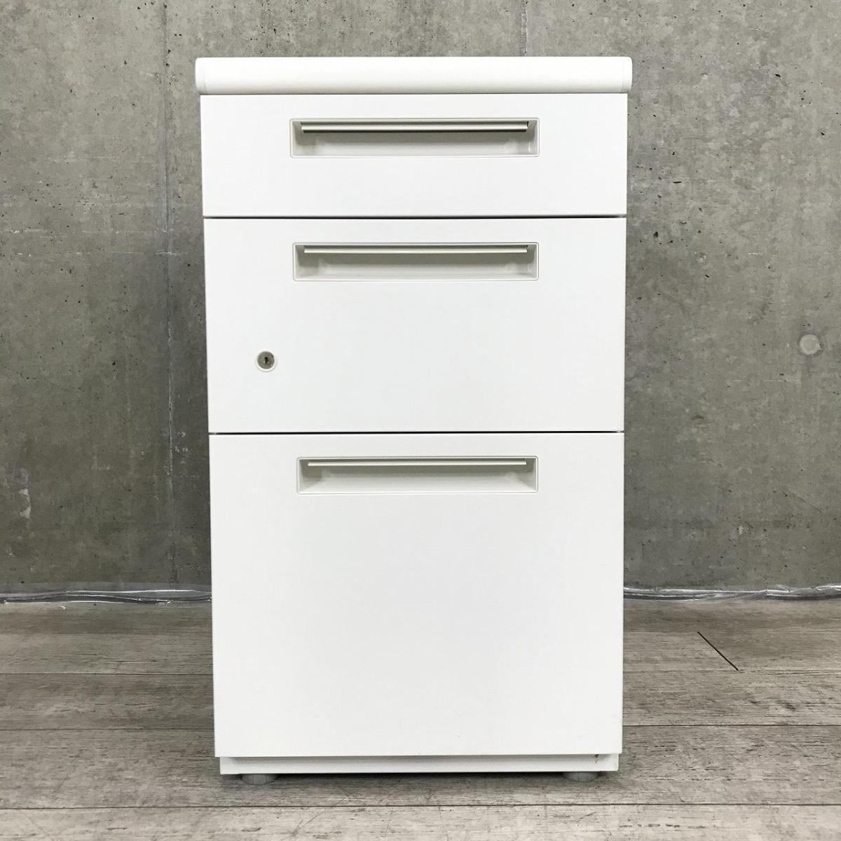 中古】VDN ワゴン イナバ/INABA 脇机3段 512657 - 中古オフィス 中古】VDN ワゴン イナバ/INABA 脇机3段 512657 - 中古オフィス