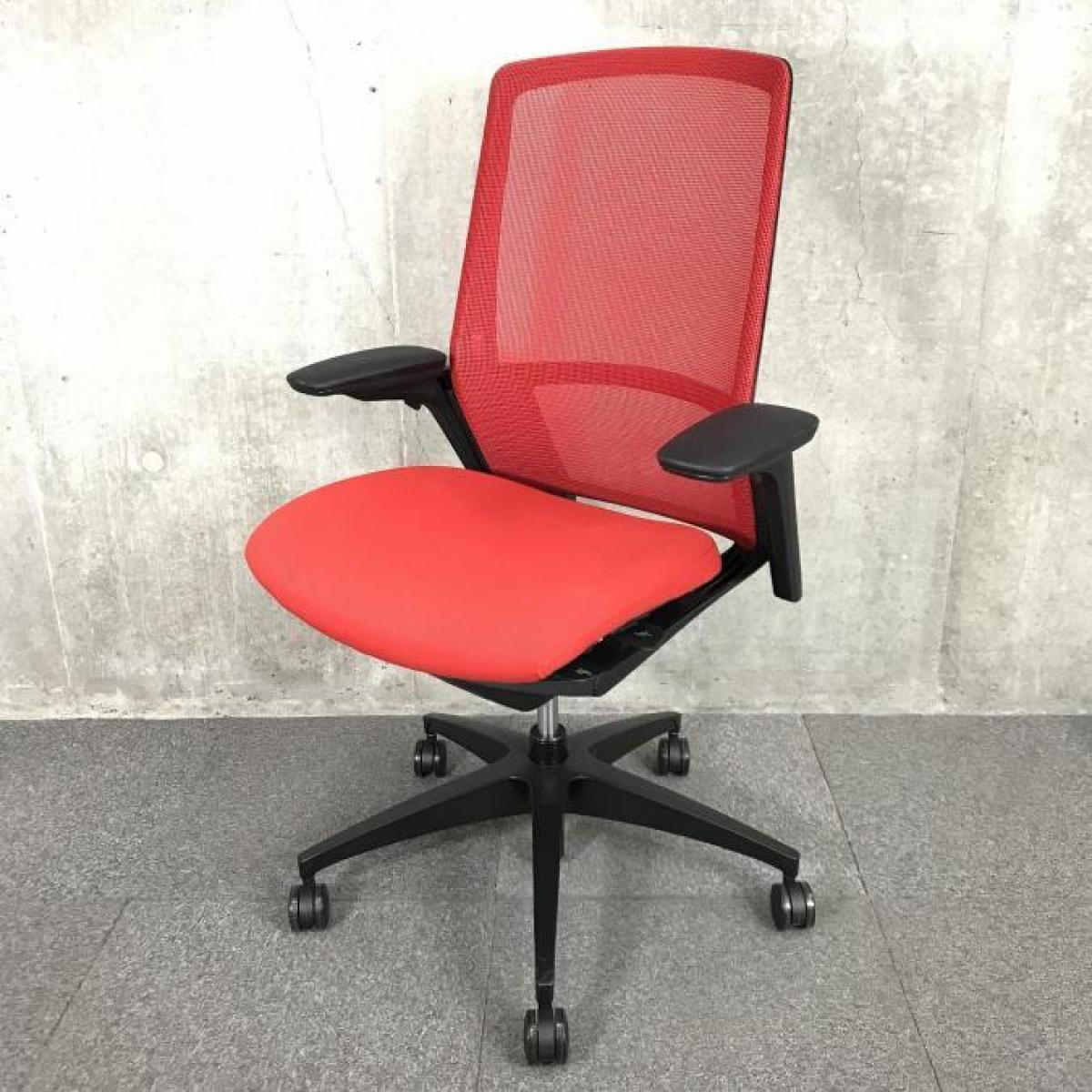 中古】フィノラ C787MR F1G9 オカムラ/okamura 肘付ハイバック