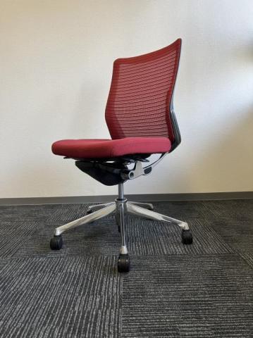 【中古】コーラルチェア  オカムラ（okamura） 肘無ハイバックチェア