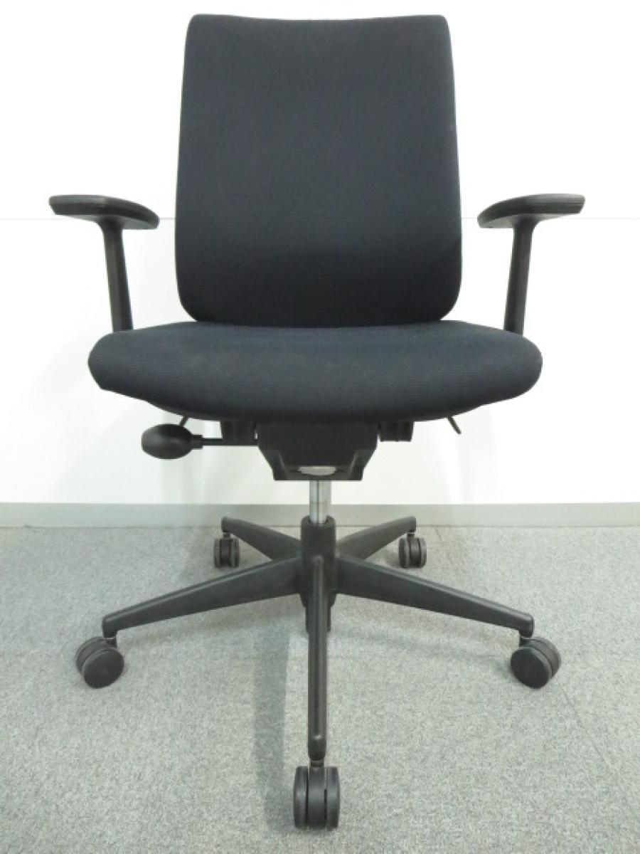 中古】ウィザードチェア CR-G1803F6G4B6 コクヨ/KOKUYO 肘付 中古】ウィザードチェア CR-G1803F6G4B6 コクヨ/KOKUYO 肘付