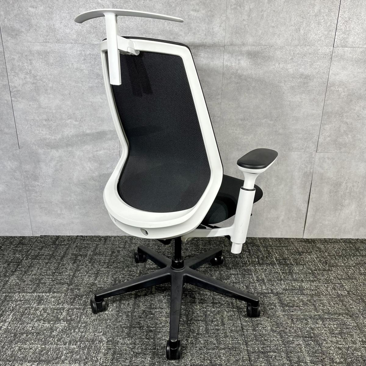中古】ニンバスチェア ウチダ/UCHIDA 肘付ハイバックチェア 中古】ニンバスチェア ウチダ/UCHIDA 肘付ハイバックチェア