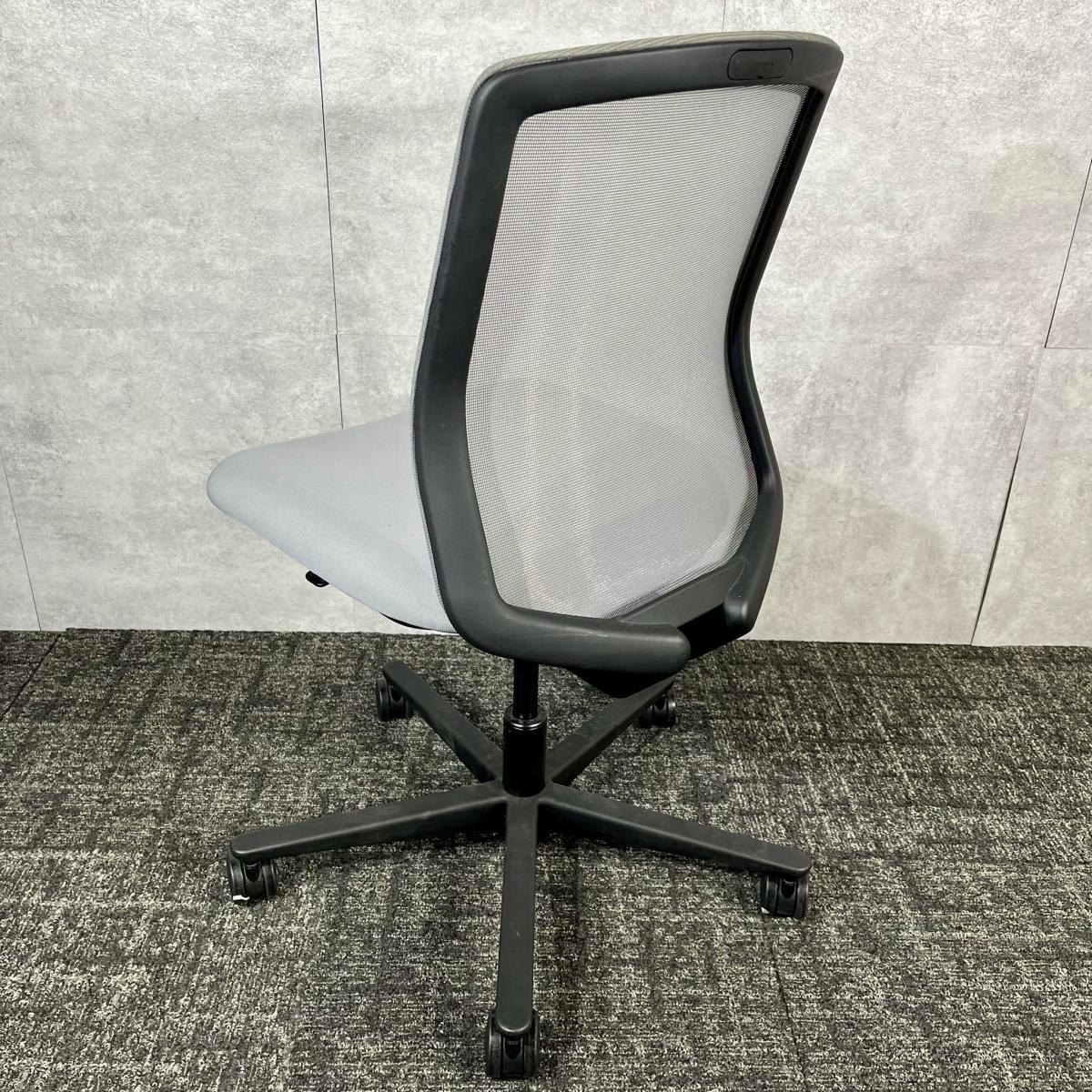 中古】カリッサ2 ウチダ/UCHIDA 肘無ローバックチェア 513249 中古】カリッサ2 ウチダ/UCHIDA 肘無ローバックチェア 513249