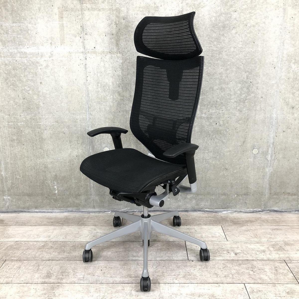 中古】バロンメッシュチェア CP81CS FDH1 オカムラ/okamura 肘付 中古】バロンメッシュチェア CP81CS FDH1 オカムラ/okamura 肘付
