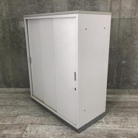 【中古】シンライン  イトーキ（ITOKI） ローキャビネット／引き違い
