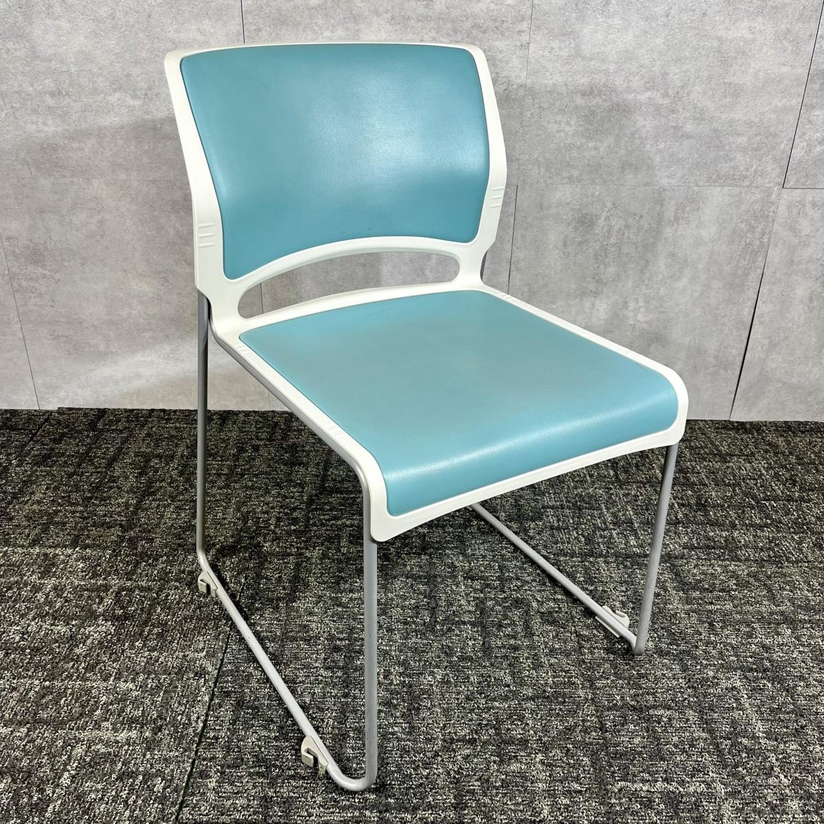 中古】リット 8127EZ オカムラ/okamura スタッキングチェア
