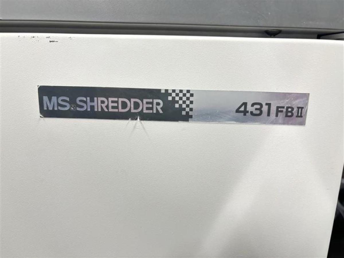 中古】MSシリーズ MS-431FBⅡ 明光商会 シュレッダー 513976