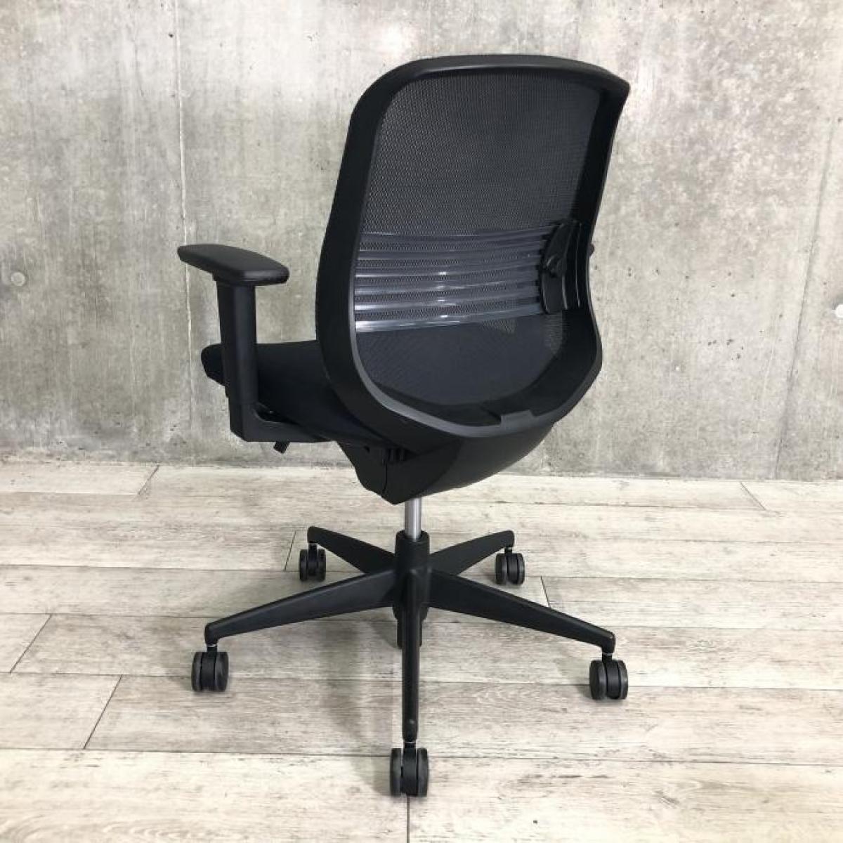 中古】シロッコ CRS-G2622F 6 コクヨ/KOKUYO 肘付ローバックチェア 