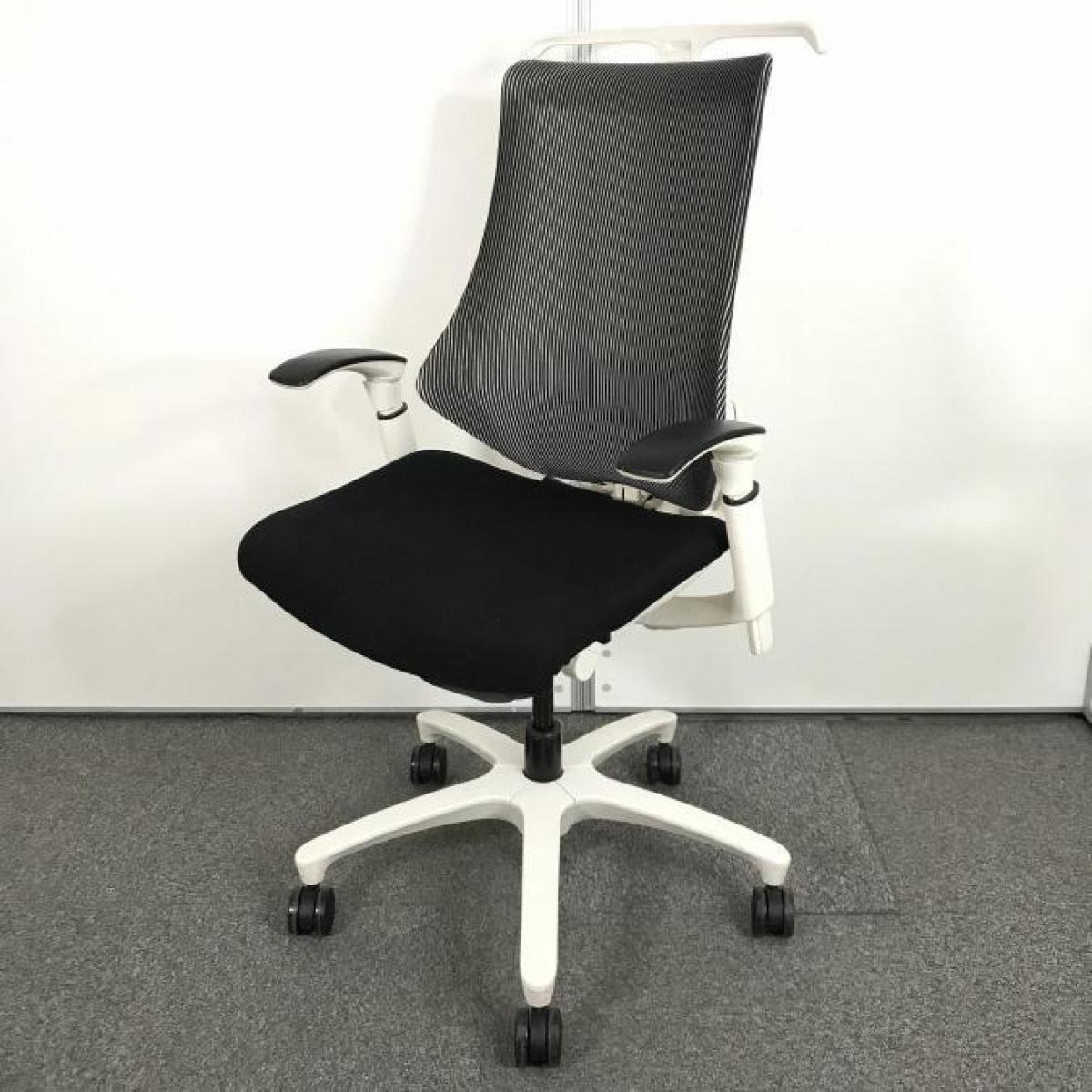 中古】エフメッシュ イトーキ/ITOKI 肘付ハイバックチェア 中古】エフメッシュ イトーキ/ITOKI 肘付ハイバックチェア
