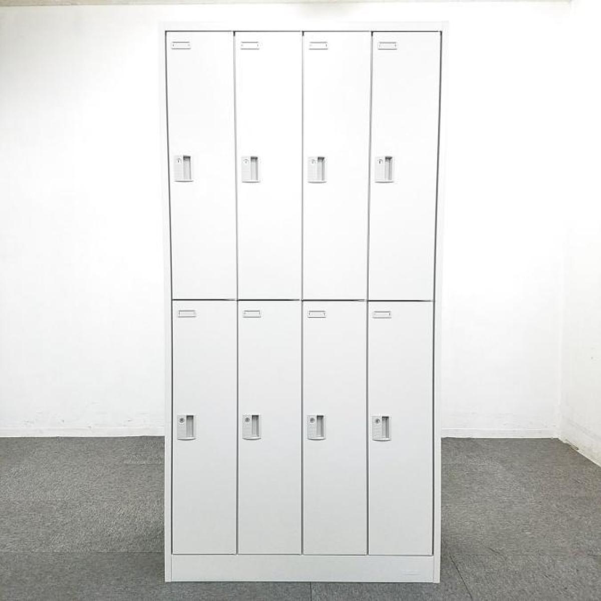 中古】FZタイプ オカムラ/okamura 8人用更衣ロッカー 514130 中古】FZタイプ オカムラ/okamura 8人用更衣ロッカー 514130