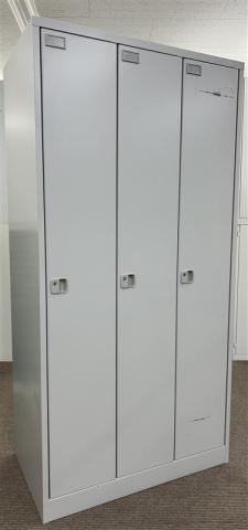 【中古】L型 HDL-0931SS-WE イトーキ（ITOKI） 3人用更衣ロッカー