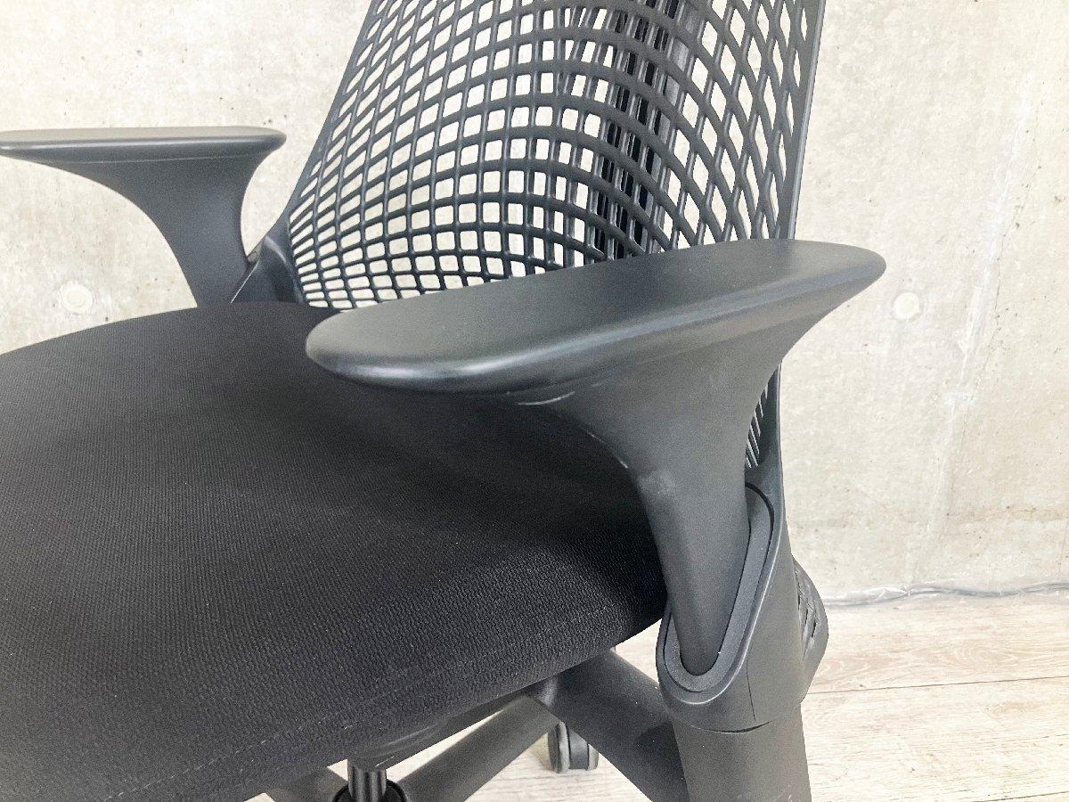 ハーマンミラー Herman Miller チェア　本革 HermanMiller/ハーマンミラー セイル チェア ブラック 通販