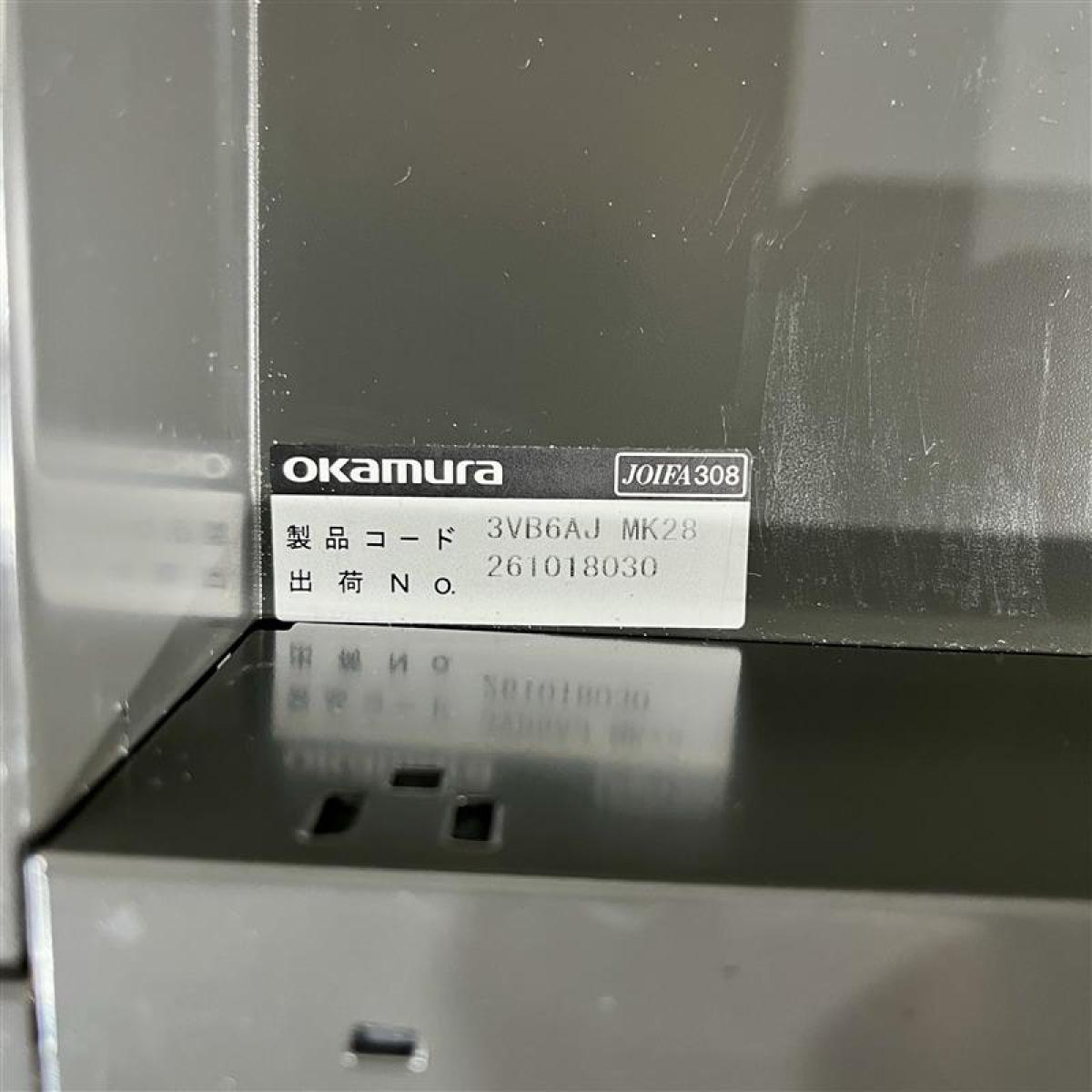 中古】アドバンス 3VB6AJ MK28 オカムラ/okamura 片袖机 514265 中古】アドバンス 3VB6AJ MK28 オカムラ/okamura 片袖机 514265