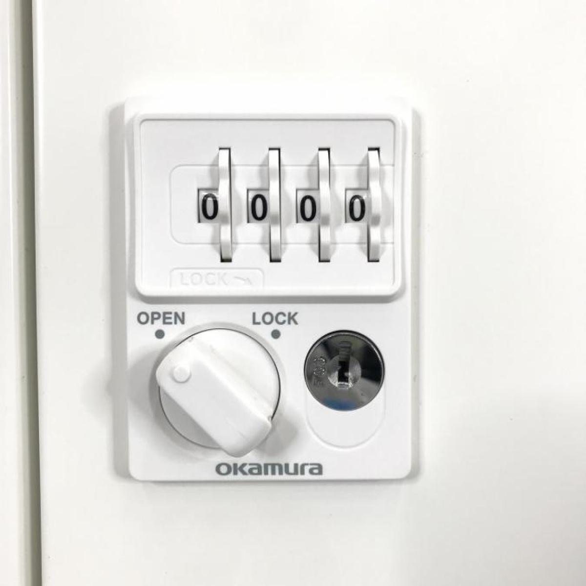 中古】 4Z31NR ZA75 オカムラ/okamura 10人用パーソナルロッカー 中古】 4Z31NR ZA75 オカムラ/okamura 10人用パーソナルロッカー
