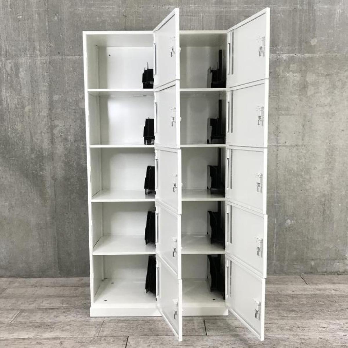 中古】 4Z31NR ZA75 オカムラ/okamura 10人用パーソナルロッカー 中古】 4Z31NR ZA75 オカムラ/okamura 10人用パーソナルロッカー