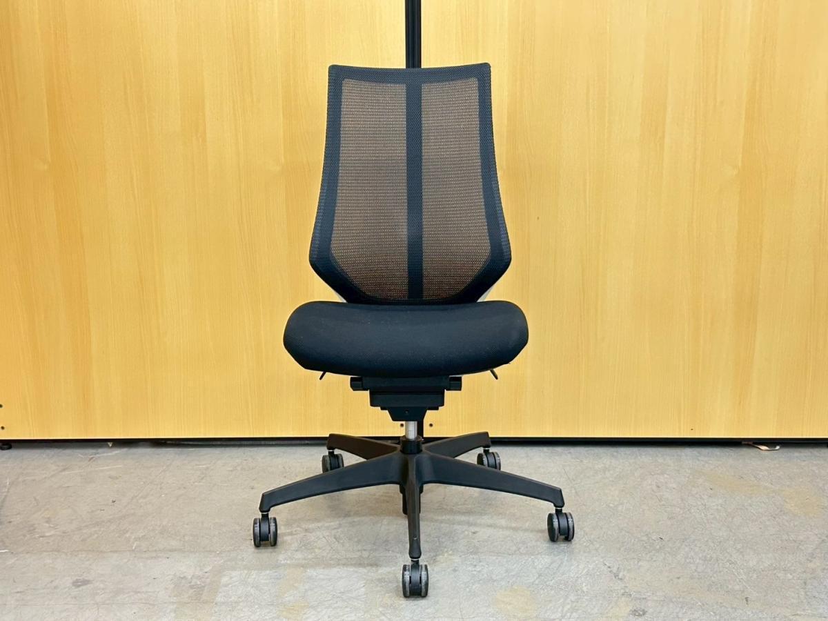中古】デュオラ メッシュ コクヨ/KOKUYO 肘無ハイバックチェア
