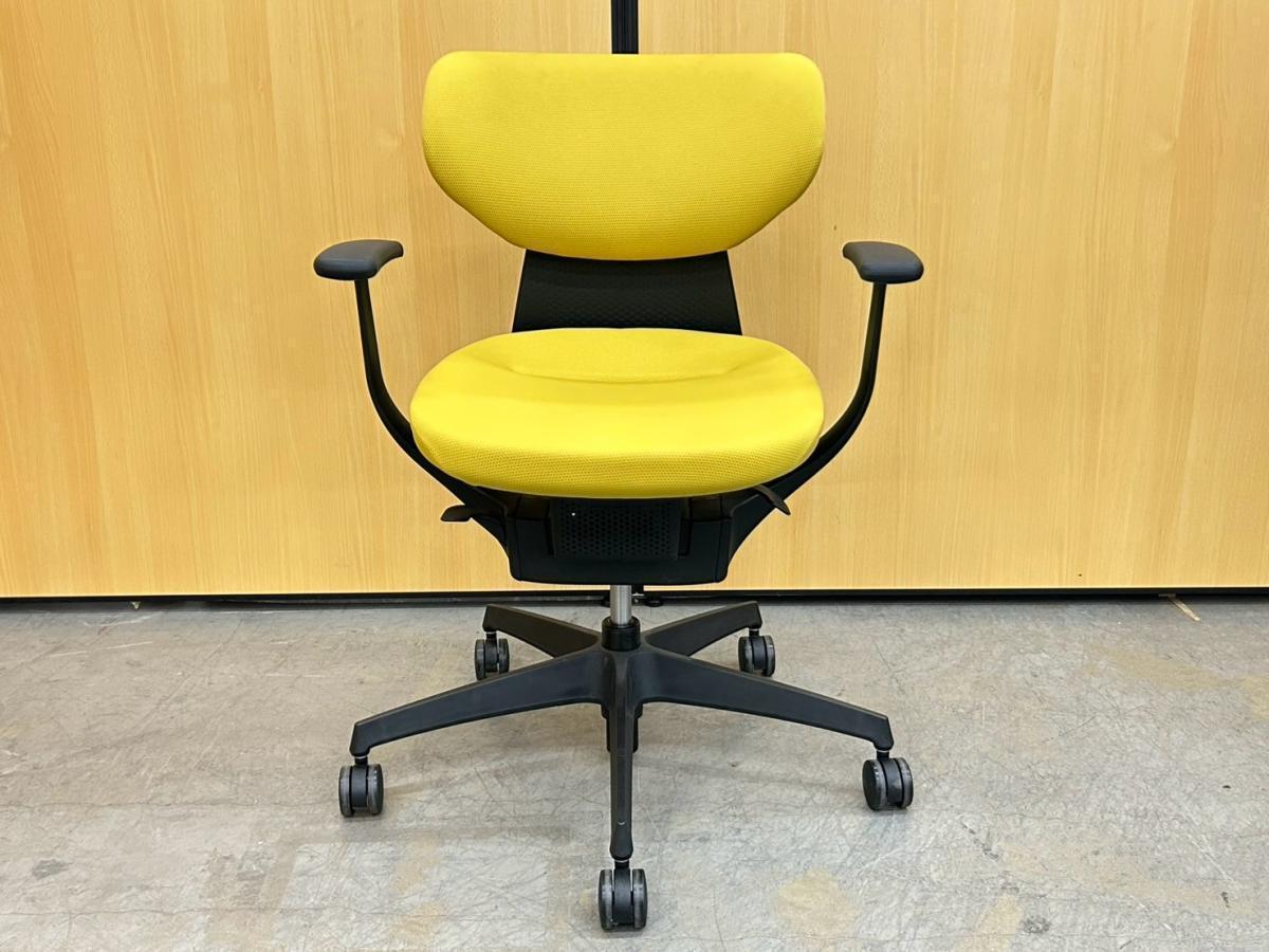 中古】イング コクヨ/KOKUYO 肘付ローバックチェア 514566 中古】イング コクヨ/KOKUYO 肘付ローバックチェア 514566