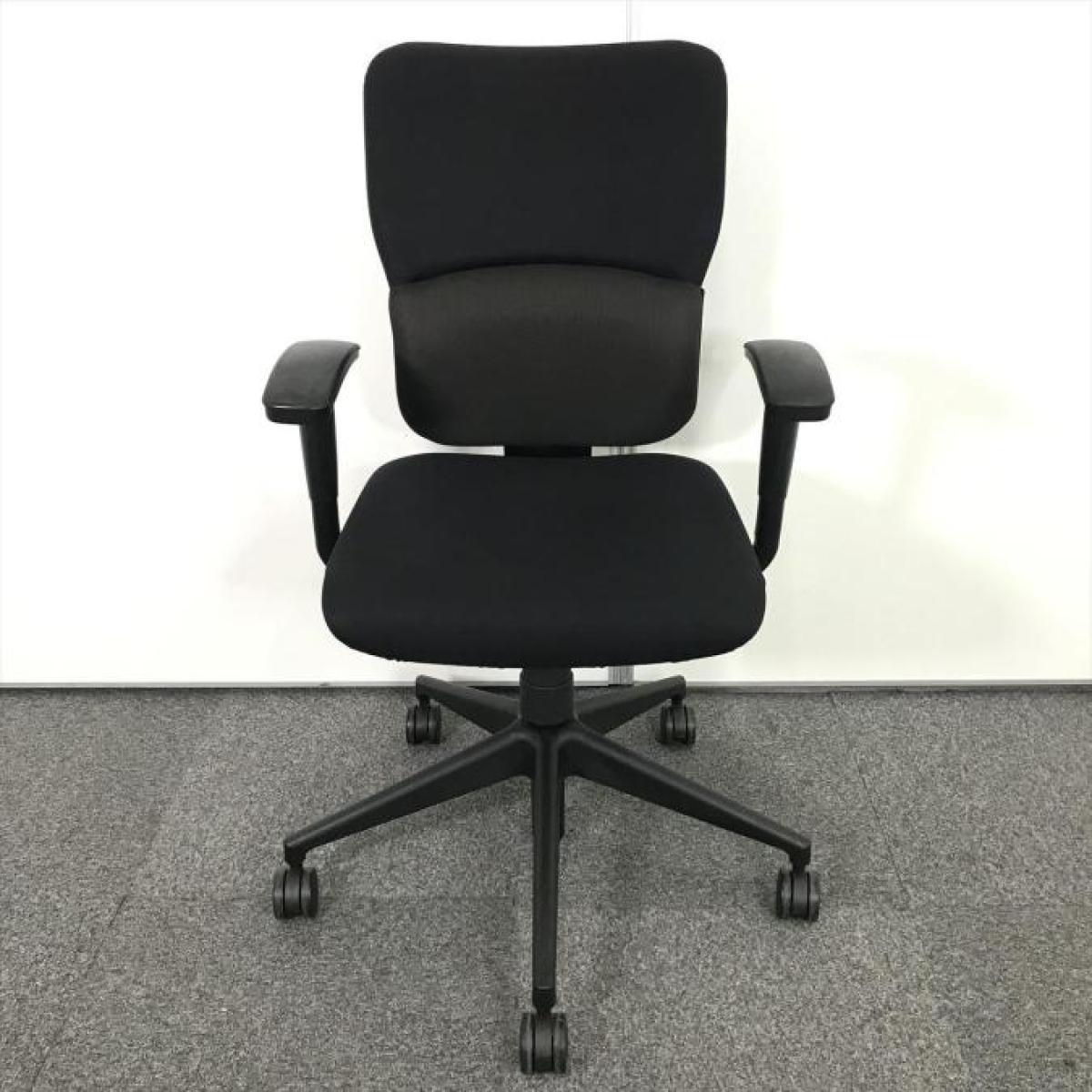 中古】LetsB レッツB Steelcase/スチールケース 肘付ハイバック 中古】LetsB レッツB Steelcase/スチールケース 肘付ハイバック