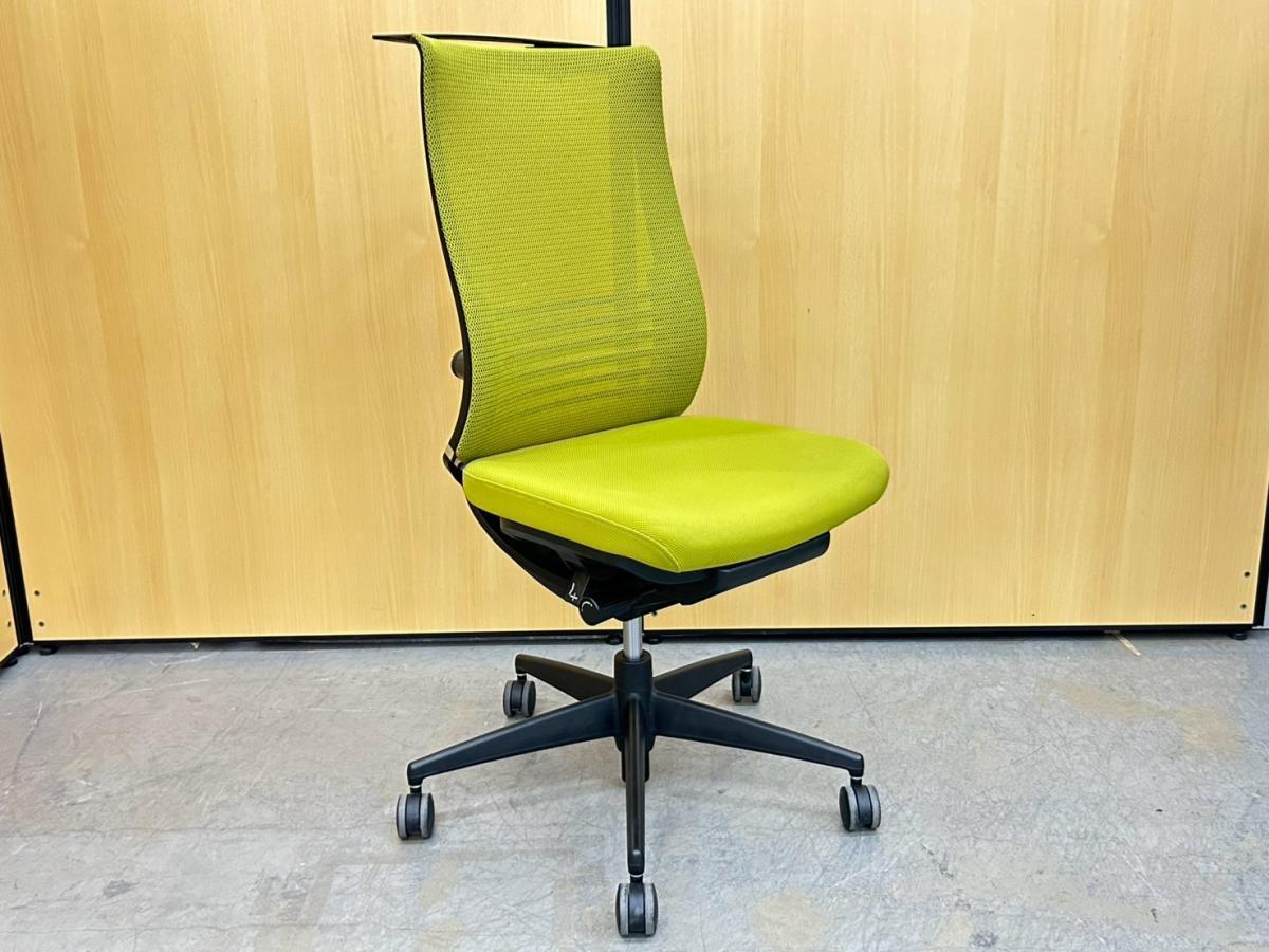 中古】ベゼル 樹脂脚 CRS-2822E1C コクヨ/KOKUYO 肘無ハイバック
