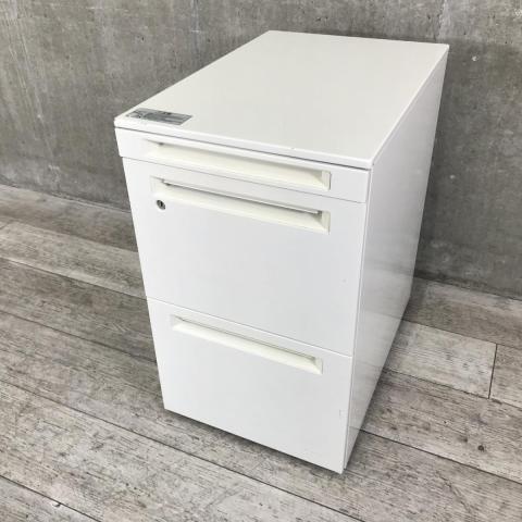 【中古】アドバンス  オカムラ（okamura） ワゴン3段