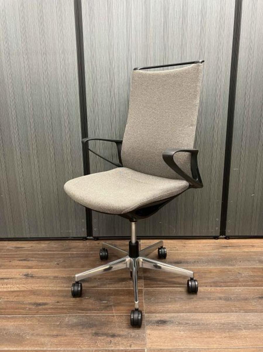 中古】モード CA27BR FXW3 オカムラ/okamura 肘付ミドルバックチェア  