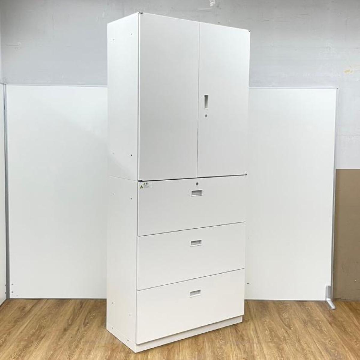 中古】シンライン イトーキ/ITOKI ハイキャビネット/両開き+3 中古】シンライン イトーキ/ITOKI ハイキャビネット/両開き+3