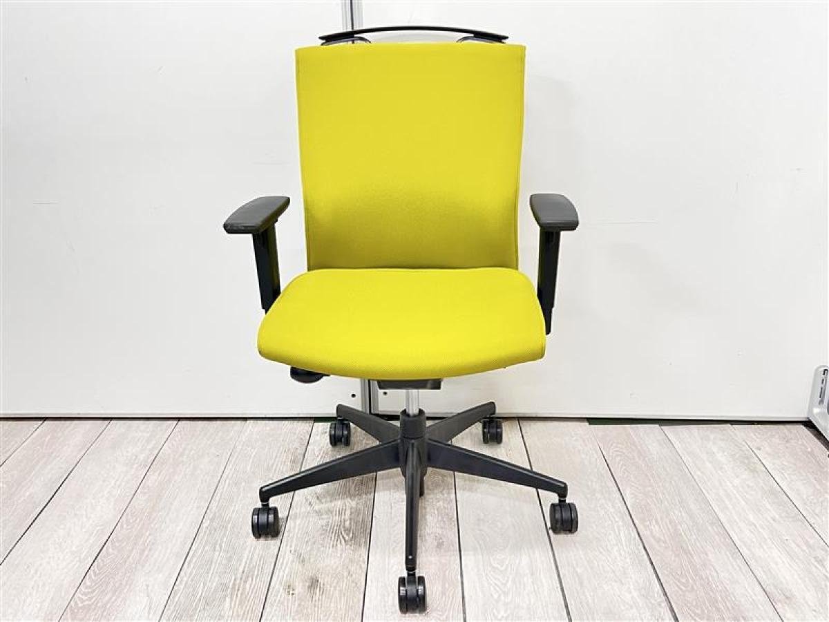 新しいエルメス 中古】プント コクヨ/KOKUYO 515208 肘付ハイバックチェア デスクチェア