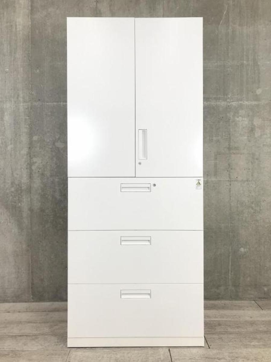 中古】エディア コクヨ/KOKUYO ハイキャビネット/両開き+3段 中古】エディア コクヨ/KOKUYO ハイキャビネット/両開き+3段