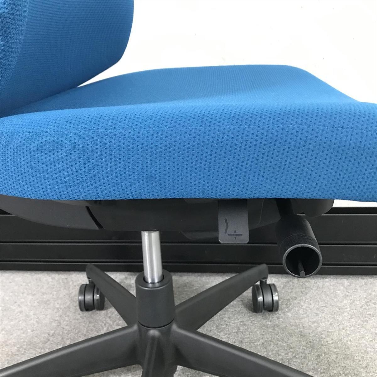 中古】ウィザード4 C06S-12C-BK1 コクヨ/KOKUYO 肘無ハイバック