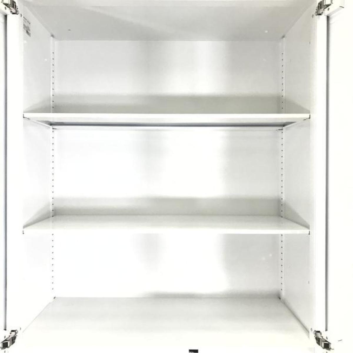 中古】エディア コクヨ/KOKUYO ハイキャビネット／両開き＋3段