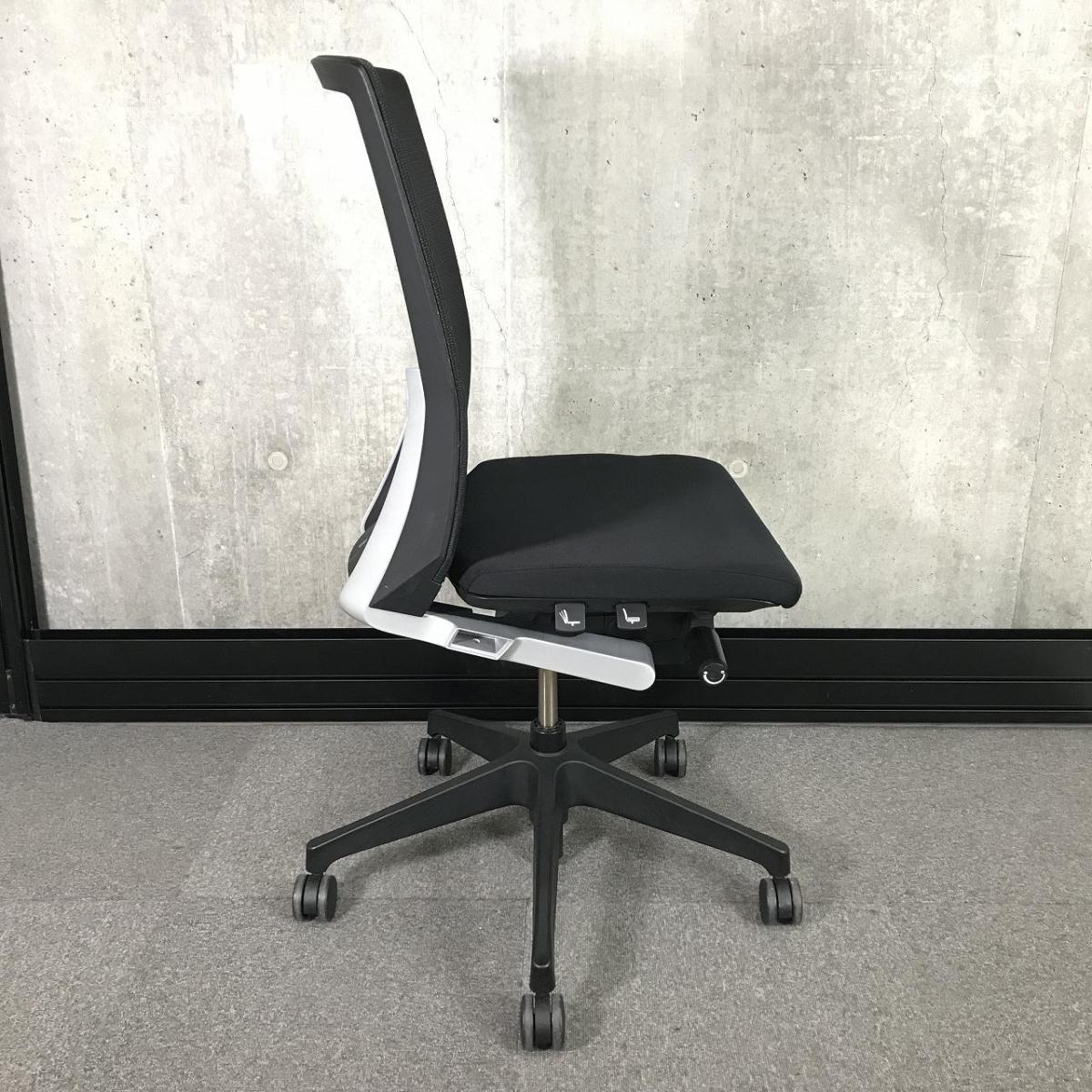 中古】ヴェントチェア イトーキ/ITOKI 肘付ハイバックチェア