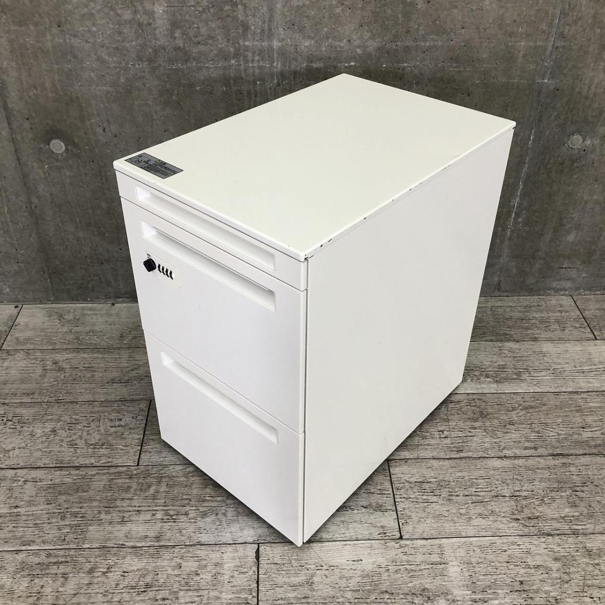 中古】アドバンス DNC1CZ Z975 オカムラ/okamura ワゴン3段