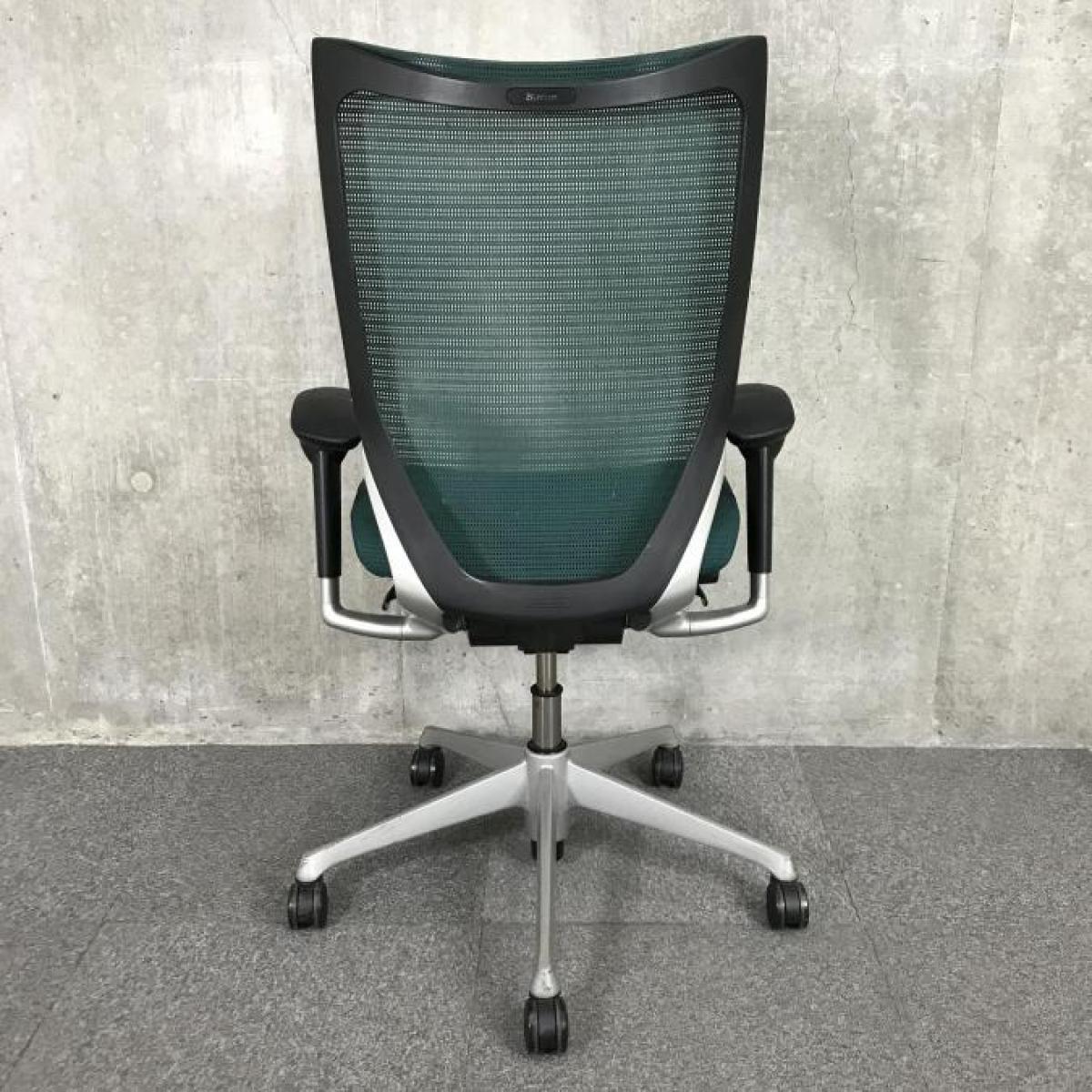 中古】バロンチェア CP45DR FEF5 オカムラ/okamura 肘付
