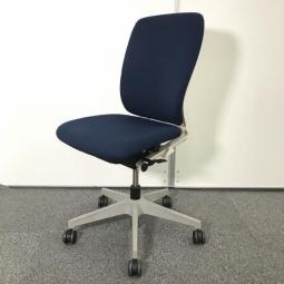 【在庫入れ替えSALE】【姿勢の変化にフレキシブルに対応！】■イトーキ製　フルゴチェア　ハイバック　ネイビーブルー　■品質安心の国内メーカー品！