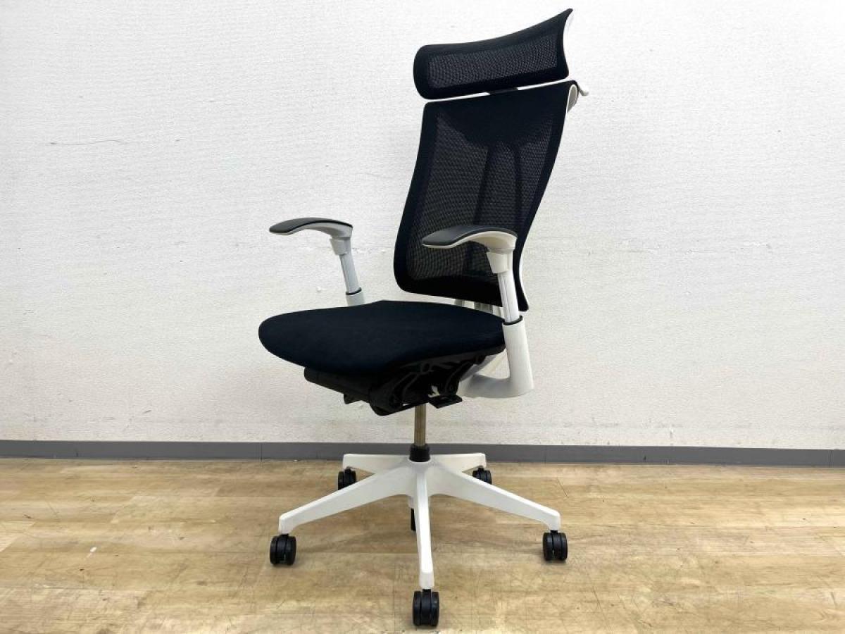 中古】セレーオチェア KF-570JB-WWT1 イトーキ/ITOKI 肘付