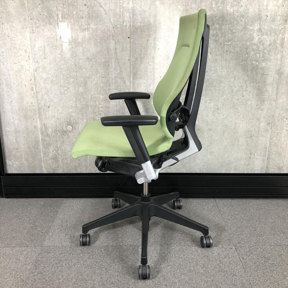 中古】スピーナチェア イトーキ/ITOKI 肘付ハイバックチェア