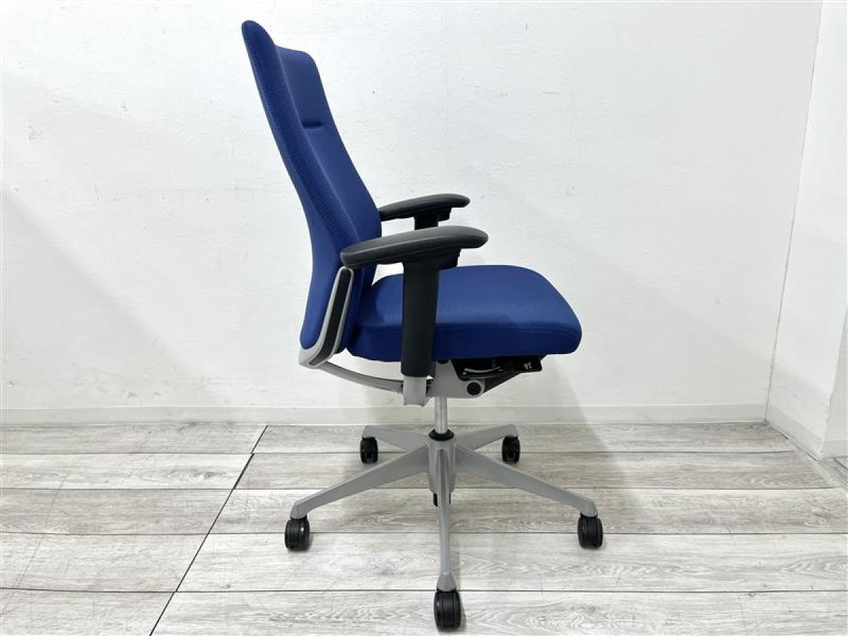 中古】コーラルチェア CQ87GR FsF3 オカムラ/okamura 肘付