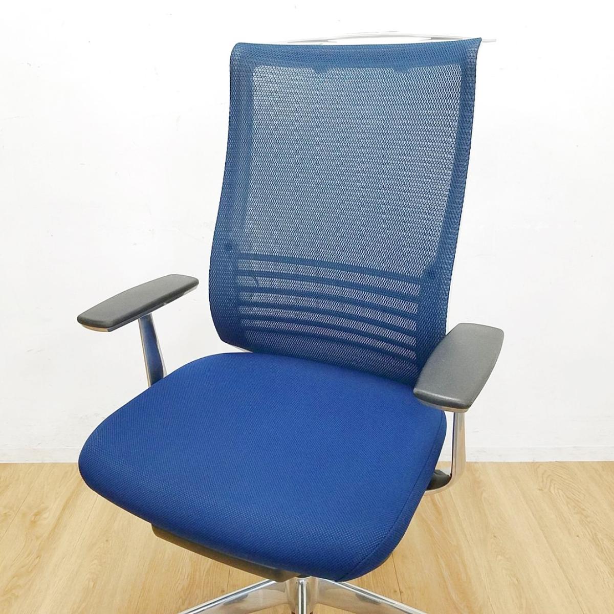 中古】ベゼル アルミポリッシュ CRS-G2822E1 コクヨ/KOKUYO 肘付 中古】ベゼル アルミポリッシュ CRS-G2822E1 コクヨ/KOKUYO 肘付