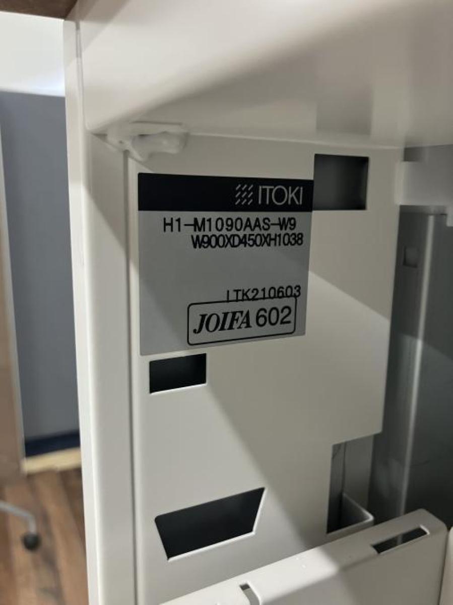 中古】エスキャビネット H1-M1090AAS-W9 イトーキ/ITOKI ロー 中古】エスキャビネット H1-M1090AAS-W9 イトーキ/ITOKI ロー