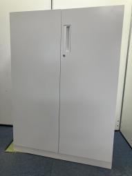 【中古だと珍しいサイズ！！】　■両開き書庫　コクヨ　エディア　ホワイト