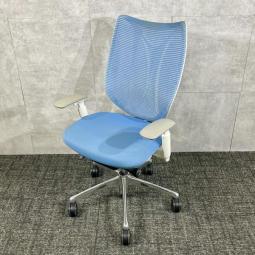 くらしを楽しむアイテム 中古】サブリナ オカムラ/okamura 513154 肘付ハイバックチェア デスクチェア