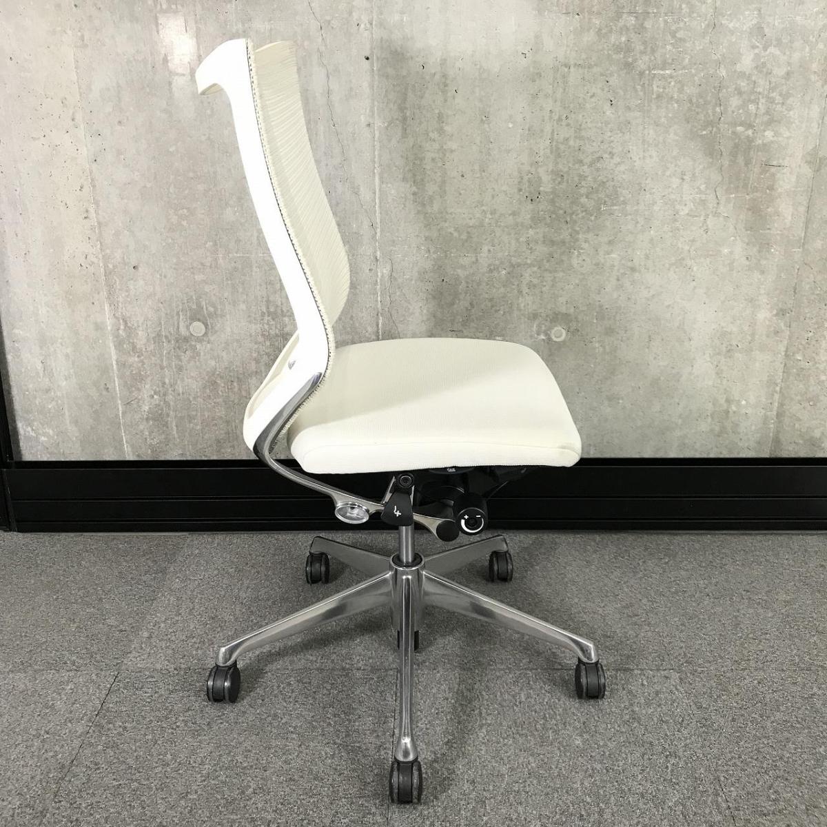 中古】バロンメッシュチェア オカムラ/okamura 肘無ハイバック 中古】バロンメッシュチェア オカムラ/okamura 肘無ハイバック